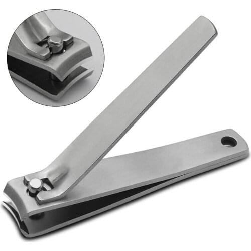 Stainless Steel Nail Clippers Manicure Files Cutter Professional Nail Trimmer Toenail Cuticle Nippers For Fingernail Care Tools