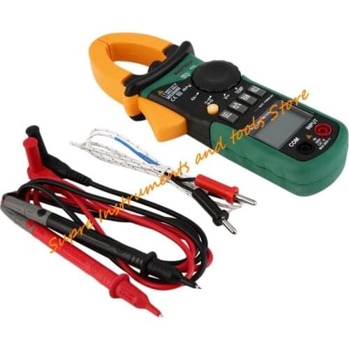 MASTECH MS2008B Digital Multimeter Ampere Clamp Meter AC Current Clamp Pincers,AC/DC Voltage Capacitance Resistance Tester