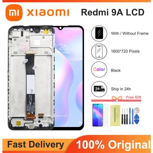 Original 6.53'' For Xiaomi Redmi 9A Display Touch Screen Digitizer Assembly Replacement LCD For Xiaomi Redmi 9A Lcd