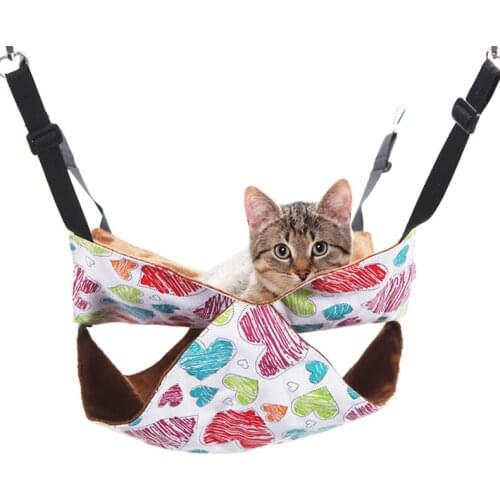 Two Floors Summer Warm Winter Cat Hammock Cat House Sleeping Mat Cage Cat Hanging Bed Hamster Small Animal Hammock