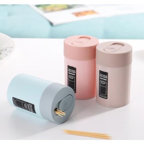 1Pcs Toothpick Box Creative Toothpick Bucket Household Living Room Coffee Table Toothpick Bottle Toothpick Jar Toothpick Holder