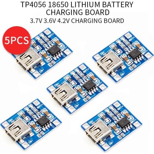 Li-ion Lithium Battery 4056 TP4056 18650 Charger PCB BMS Protection Board For Drill Motor Cell Charger Protection Board