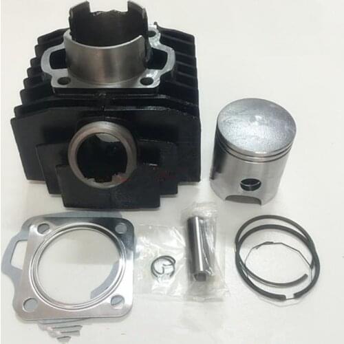 52mm Cylinder Head Gasket Piston Ring Pin Full Set For Yamaha YB100 100cc YB 100