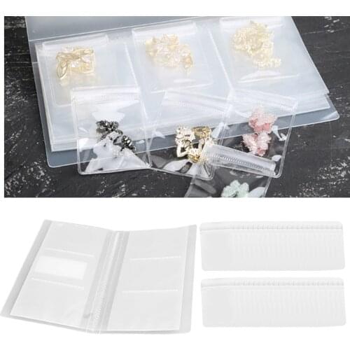 Clear Small Plastic Gifts Jewelry Zip-lock Bag Reclosable Earrings Rings Buttons Souvenir Jewelry Organizer