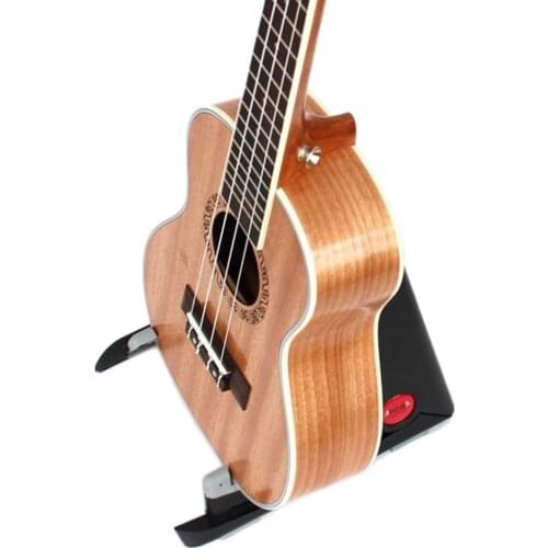Aroma Environmenatal Foldable ABS Plastic Guitar Holder Stand Anti-Slip Base Design Acoustic Bass Instrument Stand Support