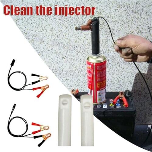 Universal Auto Car Fuel Injector Nozzle Flush Cleaner Gasoline Cleaning Tester Repair Tool DIY Cleaning Tool Kit Set NJ88