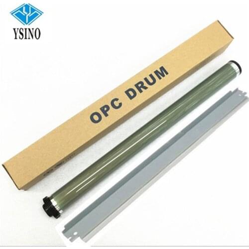 1Set X IR3570 iR4570 Cleaning Blade+OPC Drum for Canon iR2270 iR2830 iR2870 iR3025 iR3225 iR3230 iR3035 iR3045 iR3245 iR3530