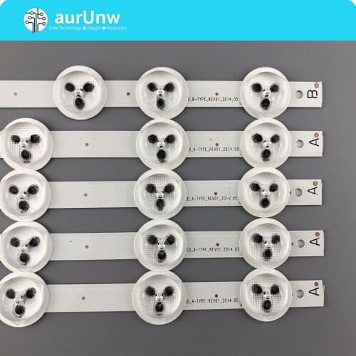 355mm LED Backlight Lamp strip AB type For LG 40" VES390UNDA-2D-N02 40272SMFHD TX-39A300B 39.5DLED_A-TYPE_REV03 V390HJ5XC-PE1
