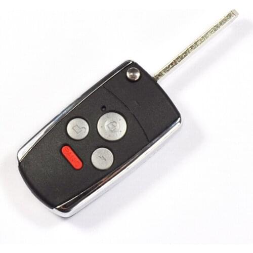4/3+1 BUTTONS FOLDING FLIP REMOTE KEY SHELL CASE FOR HONDA PILOT CRV ACCORD CIVIC FIT