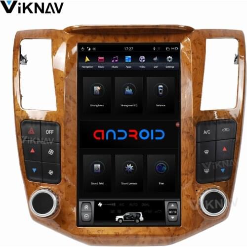Android 4+64B Car GPS navigation For-LEXUS RX300/330/350/400h 2004-2008 Multimedia Radio DVD player carplay