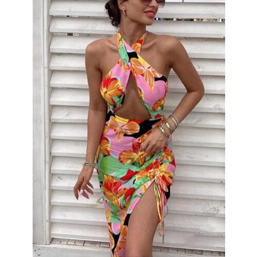 Открытые летние платья BLSQR China At AliExpress