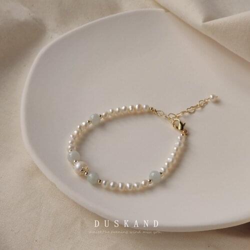 Baroque Freshwater Pearl Bracelet Luxury Jewelry Bangle Bracelet Cuff Bracelet Female Cuff Bracelets for Women Gifts Women