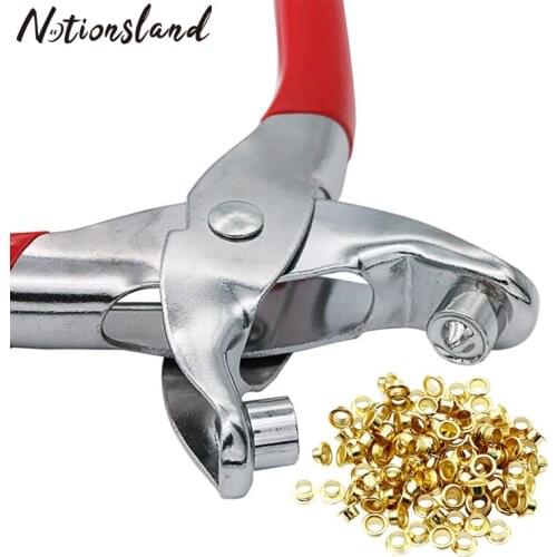 Leather Belt Hole Punch Tool Eyelet Puncher Revolve Sewing Machine Bag Setter Tool Watchband Strap Craft Fabric DIY Tools