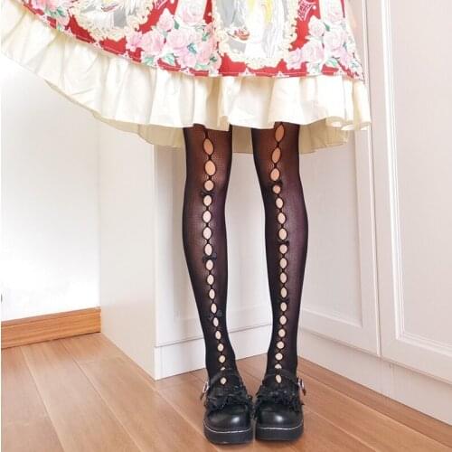 Женские черные чулки Himifashion China At AliExpress