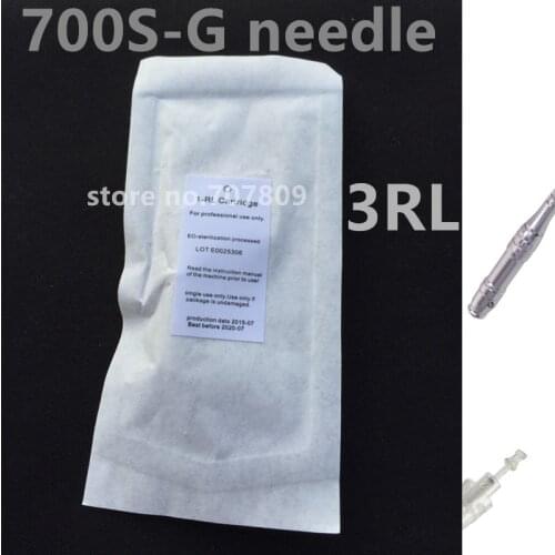 Tattoo needle 20piece lot 3RL Disposable Sterilized Tattoo Permanent Makeup Pen Machine Flat Needles Tips Supply for Eyebrow lip