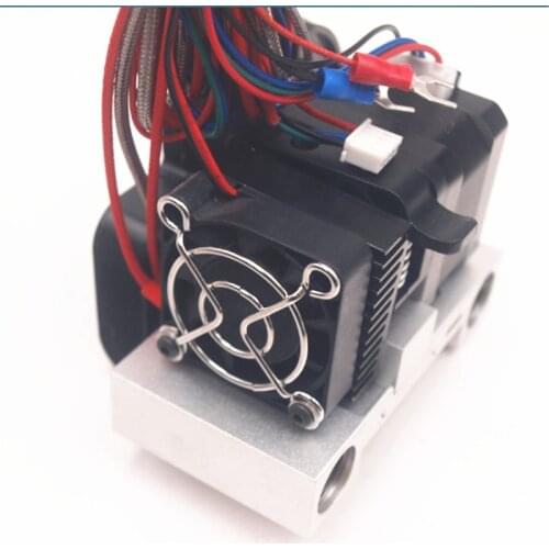 Funssor Replicator/CTC clone 3D printer Hot End metal extruder Assembly kit full Extruder Assembly 1.75mm