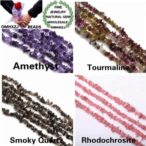 OMHXZJ Wholesale ZB361 6x3mm DIY Bracelet Necklace Jewelry Accessories Components Natural Stone Fine Irregular Breakstone Beads