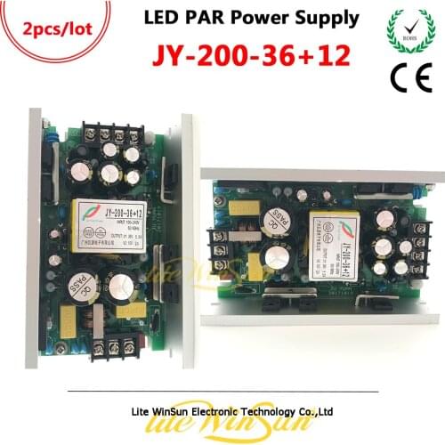 Litewinsune JY-200-36+12 Power Supplier Board for LED Par Lighting LED COB Par Full Color RGB RGBW 54*3W 24*3W 18*3W Stage Light