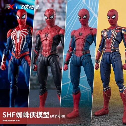 Hasbro Genuine SHF Marvel Spider-Man: Far From Home Joints Movable Action Figure Model Toys