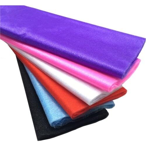 10m/lot Wide 48cm Yarn Crystal Tulle Organza Sheer Gauze Element Baby Girls Birthday Party DIY Dress Wedding Decorative Supplies