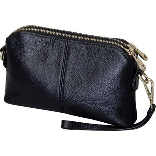 Genuine Leather Clutch Bag Luxury Women Handbags Fashion Shoulder Bag Female Clutch Purse Wallets Party Crossbody Bags Hand Bags