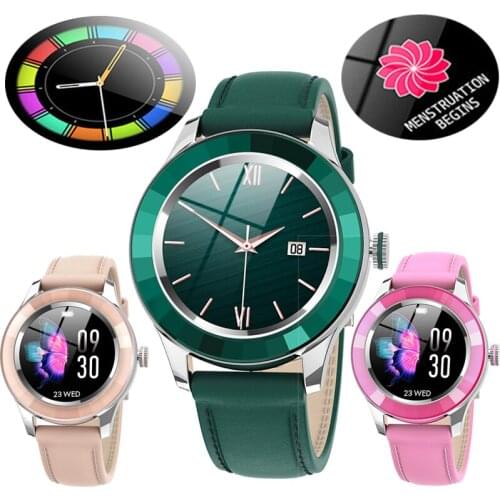 GEJIAN Smart Watch For Women Fitness Watch Waterproof Sports Tracker Ladies smartwatch Mujer reloj inteligente for Android ios