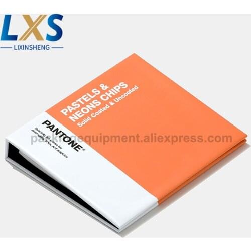 USA PANTONE Pastels & Neons Guide GB1504A Coated & Uncoated Chips Book