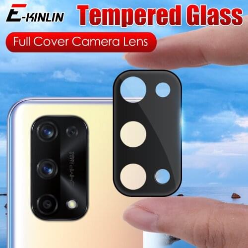 Camera Protection Glass For Realme 7 5G X7 Pro Full Cover 3D Curverd Lens Screen Protector Tempered Glass Camera Film