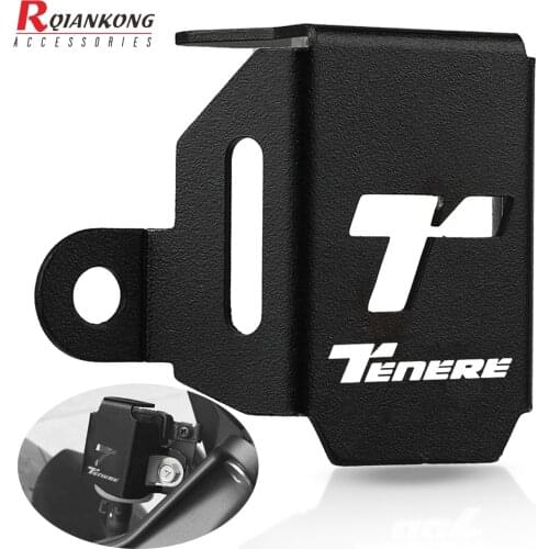 For Yamaha TENERE 700 Tenere700 Rally 2019 2020 2021 Motorcycle CNC Rear Brake Fluid Reservoir Guard Cover Protector Accessorie
