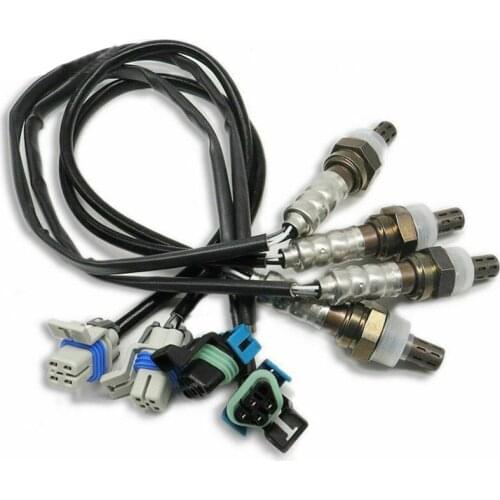 234-4407 4Pcs Upstream & Downstream O2 Oxygen Sensor Fit for Cadillac Escalade Chevrolet Silverado 2500 3500 GMC Yukon Sierra