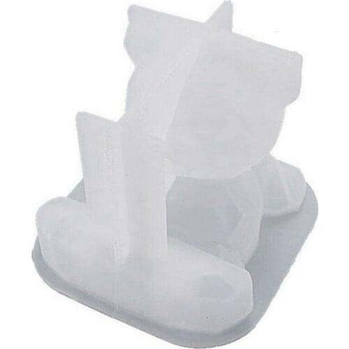 3D Bear Silicone Mold Epoxy Resin Molds for DIY Home Car Crafts Decoration Accessories