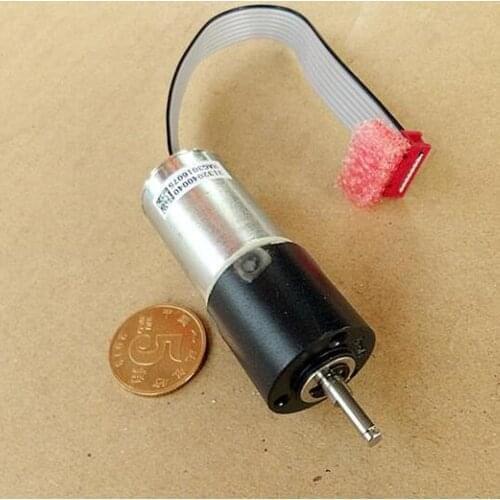 5PCS/LOT 2-phase 4-wire 20mm stepping motor with hall feedback 22mm Planetary reducer motor(6.5)