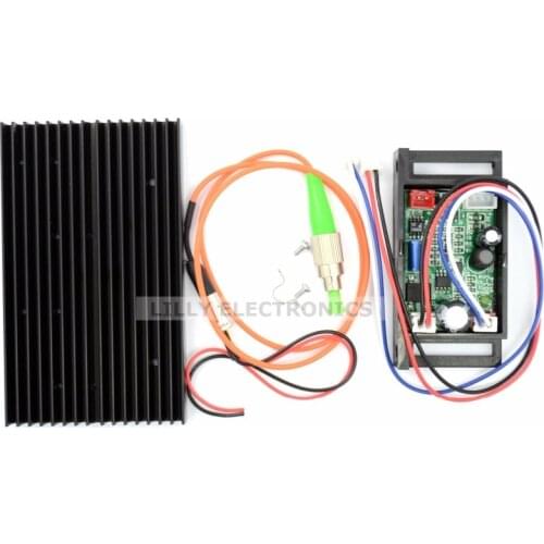 658nm 10mw Pigtail Fiber Laser 62.5/125um FC/UPS-Fiber Jumper Test