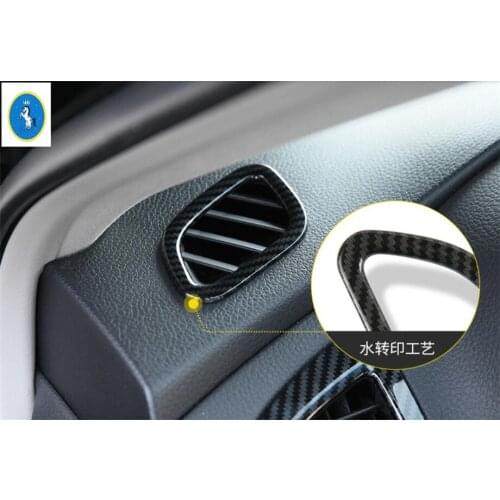 Yimaautotrims Accessories Dashboard Side Air Conditioning AC Outlet Vent Cover Trim For Nissan Teana / Altima 2013 - 2018 / ABS