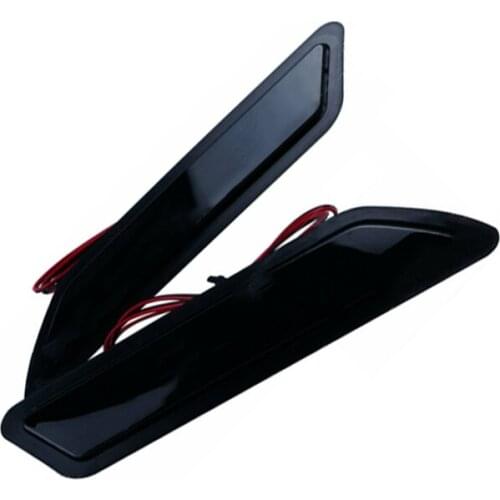 Car Front Side Marker Light Bumper Fender Reflector Smoke Lens For BMW F30 320 328 330 340 335 ActiveHybrid 3 3-Series 2013-2015