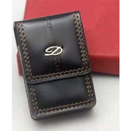 Free shipping 100% New leather case for dupont lighter