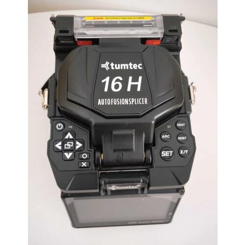 Free DHL/ Fedex shipping Chinese FAST best quality Tumtec FST-16H FTTH core alignment optical fiber fusion splicer
