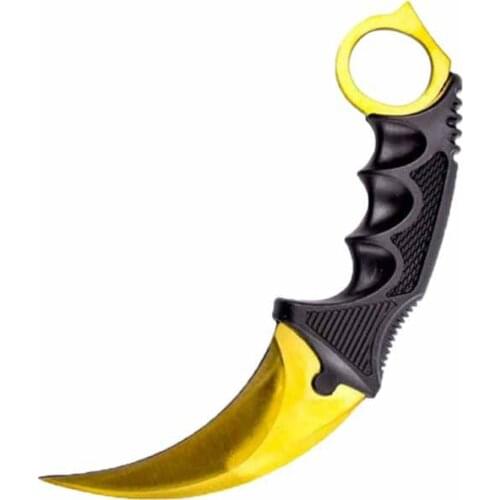 Colored Skin Claw Knife Fine Car Stickers Personality Creative Sunscreen Waterproof Stickers for Cars PVC Decal 13cm*13cm 77HF