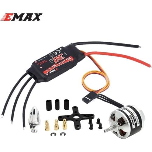 EMAX XA2212 820KV/980KV/1400KV Brushless Motor With Simonk 30A ESC Set For 3D Plane Multirotor FPV F450 F550 RC Quadcopter
