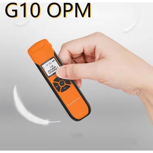Power Meter Optical G10 New High Precision Rechargeable Battery Fiber Optic Power Meter With Flash Light OPM