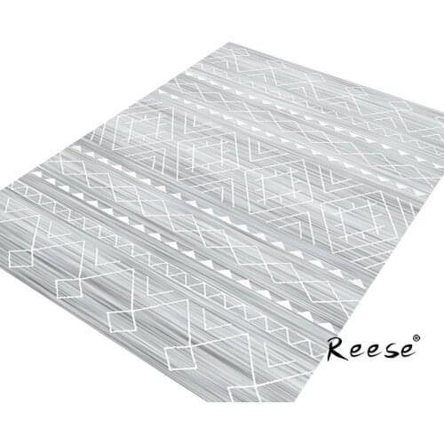 Reese Classic And Plain Decoration Area Rug Vintage Stripe Printed Carpets For Living Room Bedroom Restaurant Anti Slip Bottom