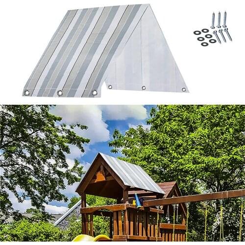 Outdoor Easy Install Swingset Shade Kids Tarp Sunshade Playground Roof Canopy Snow Proof Warehouse Waterproof Cover