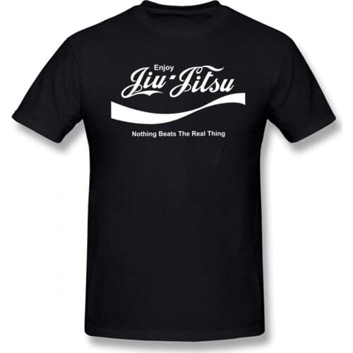 ENJOY JIU JITSU Brazilian Birthday Funny Unisex Graphic Fashion New Cotton Short Sleeve T Shirts O-Neck Harajuku T-shirt