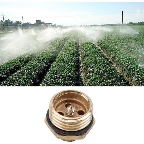 Two-hole Pure Copper Atomizing Nozzle Lawn Garden Sprinkler Dust Cool Micro Jet Mist Agricultural Sprayer Lrrigation