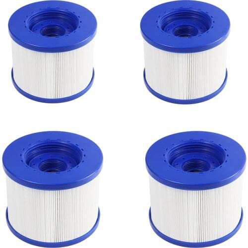 Swimming Pool Filter Twin Pack Replacement Hot Tube Water Health Wave Spa104mm PET+non-woven Fabric Compatible With Clever Spa