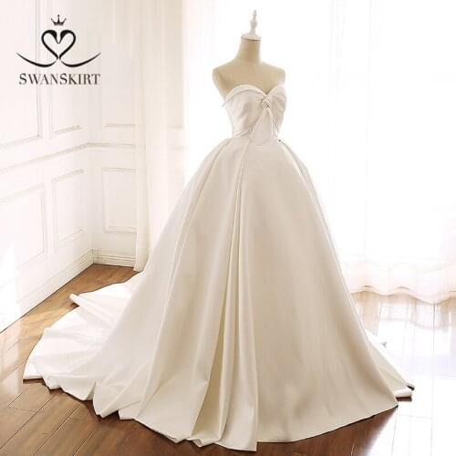 Swanskirt Sleeveless Wedding Dresses