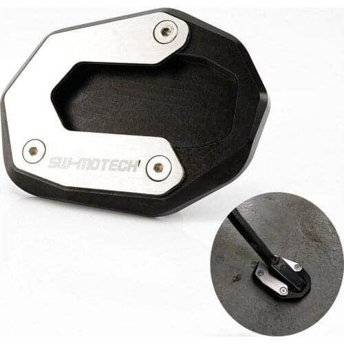 Motorcycle Kickstand Extension Support Plate Side Stand Enlarger For Ducati Scrambler 2015 2016 2017 2018