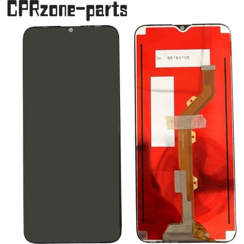 6.52" Black For Tecno Spark 4 KC2 LCD Display With Touch Screen Digitizer Sensor Panel Assembly