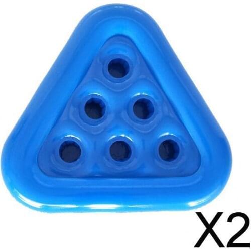 2xInflatable Drink Pool Water Cup Coasters Summer Beach Party Supplies