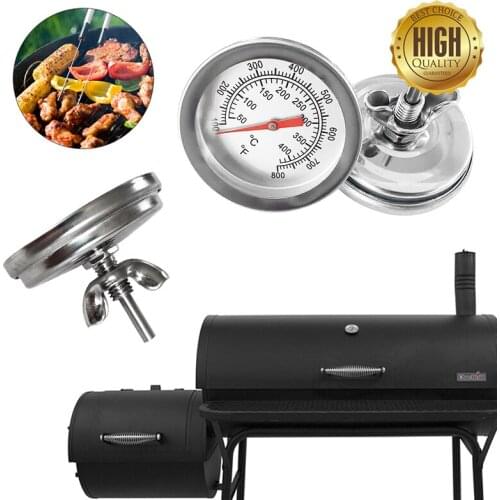 Stainless steel BBQ Accessories Grill Meat Thermometer Dial Temperature Gauge Gage Cooking Food Probe Household Kitchen Tools